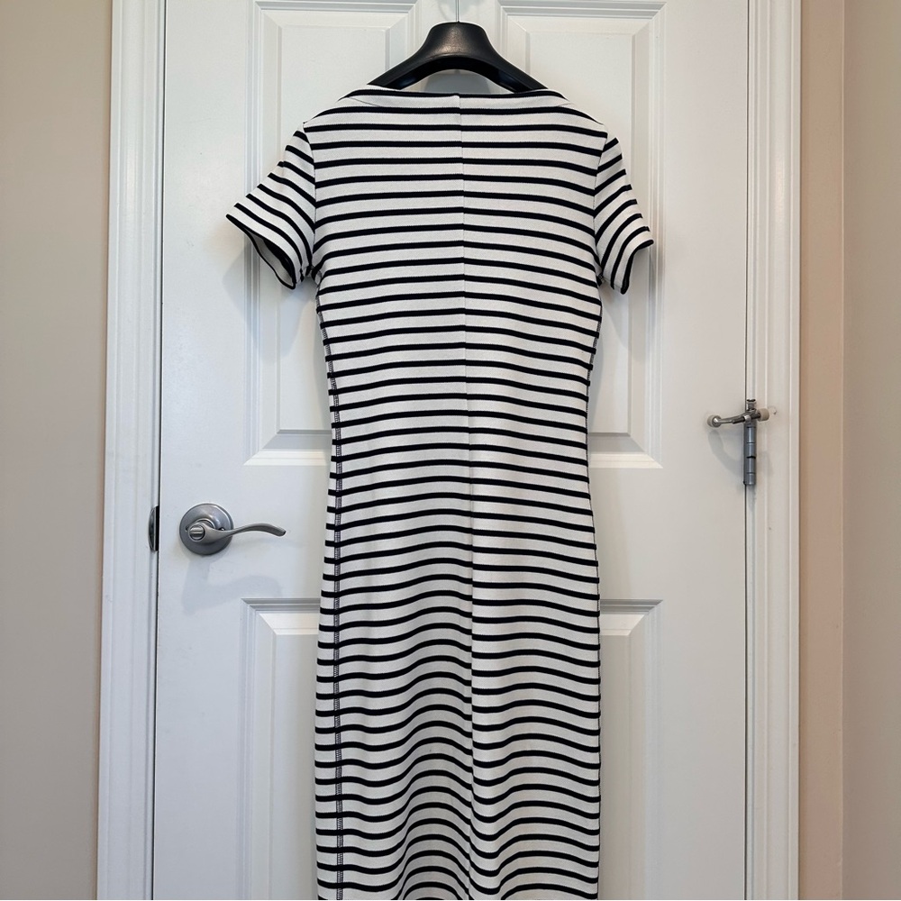 NWOT Max&Co. Label-cut Cotton Dress with Stripes Size: Small US4 Spring/Summer - Picture 13 of 14